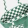 The shoper bag is bilateral, without fastening, outer pocket, green color
