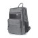 School backpack, synthetic fabric, 265x395x120 cm, gray
