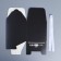 Gift folding box, packaging, “black”, 12 x 12 x 12 cm