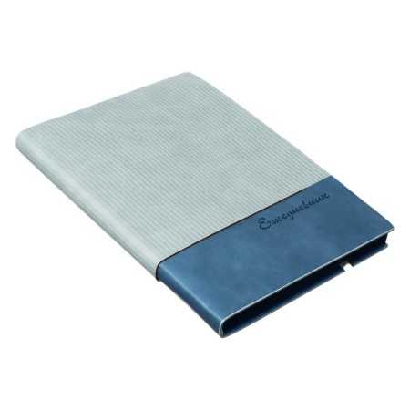 The diary is undathed, PVC cover, A5 format, 140 sheets in a cage, tinted cut, mix-3