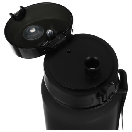 Sports bottle for water ONLYTOP, 1000 ml, black color-8