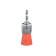 The cup brush for the KWB drill is nylon, d = 22 mm, the shank d = 6 mm
