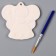 Christmas tree decoration for painting "Angel", with a suspension