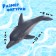 Set of marine animals "Underwater World", 6 figures