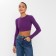 Longsliv Women's Minaku: Casual Collection Color Violet, size 44