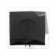 Rosette "Elect" RS 16-131-h, 16 A, 250 V, single, without salary, hidden, black