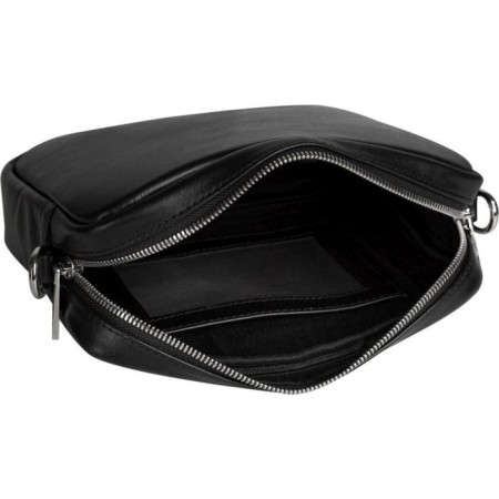 Cross-Bodi bag with Mumi zipper, with a cosmetic bag, black color-2