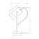 Freya FR4004TL-01WB Elori, 263x130x414 mm desktop lamp, E27, 1x25W, black and white color