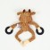 Textile toy with rubber rings "Bull", 26 x 10 cm