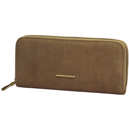 Nice lightning purse, matte leather, beige color