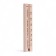 Thermometer, thermometer "with light steam", for a bath and sauna, from 0 ° C to +120 ° C, 22 x 4 x 1.4 cm