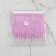 Braid with ostrich feathers, 8-10 cm, 5 ± 0.5 m, lilac color