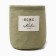 Tekstil. Ethel basket "Home", green color, 14x13 cm, 50%HL, 50%p/e