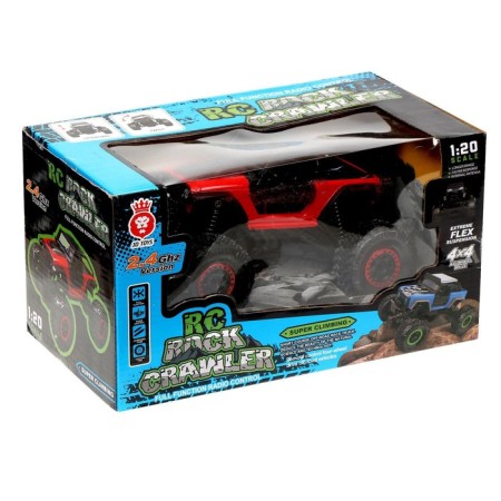 Radio -controlled jeep "Krauler", 1:22, rear -wheel drive, works on the battery, red color red-5