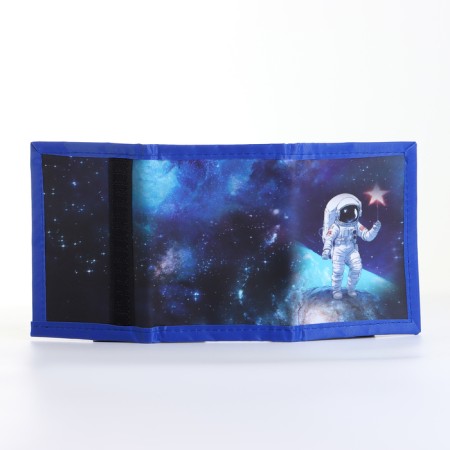 Children's wallet on Velcro "chosen", the color is blue-3