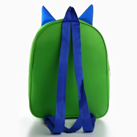 Baby backpack for a boy with a pocket "Montstrika", 30x25 cm-2