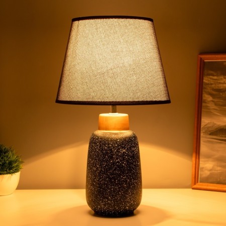 Table lamp "Kiang" 1x40W E14 black/gold 22x22x38cm-1