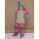 Semi -combines for girls, height 104 cm, pink color