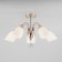 Ellene chandelier, 5x40W E27, color gold
