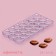 Konfinetta chocolate uniform "Sponges", 28 × 14 cm, 21 cells (4.8 × 2.5 × 1.8 cm)