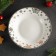 Porcelain Porcelain deep Magistro "New Year. Snowfall ", 450 ml, d = 20.8 cm