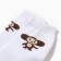 Socks kaftan Cheburashka size 36-39 (23-25 ​​cm) white
