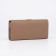Women's wallet on magnets, beige color