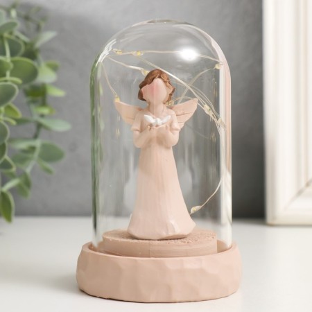 Souvenir Polystone Light "Angel-Bezliky in the flask" MIX 11x6.8x6.8 cm-3