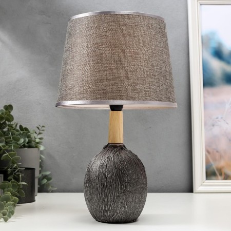 Table lamp 16388/1 E14 40W silver 22x22x37 cm Risalux