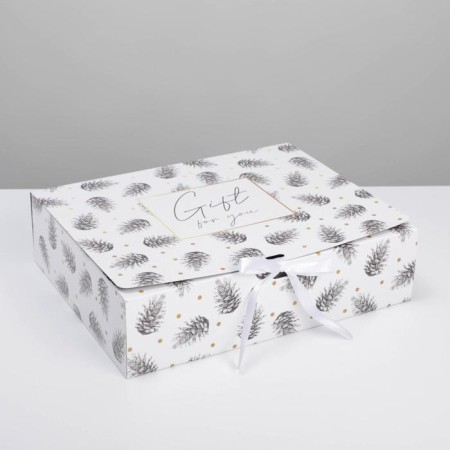 Double -sided folding box “Winter”, 31 x 24.5 x 9 cm, New Year-1