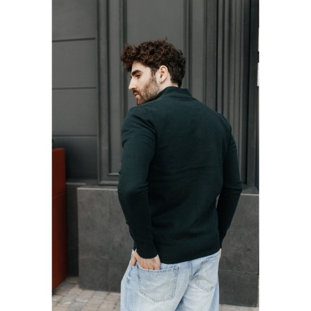 Jumper male ise, size 58, emerald color-14