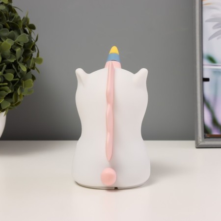 Night-mesh "Unicorn" LED USB AKB White 9.5x13x14.5 cm-2