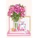 Diamond mosaic on a frame with full filling "Beautiful Flowers", 20 × 30 cm