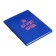 Notebook A6, 80 sheets in the Code "Positive", solid cover, glossy lamination, block 60 g/m2