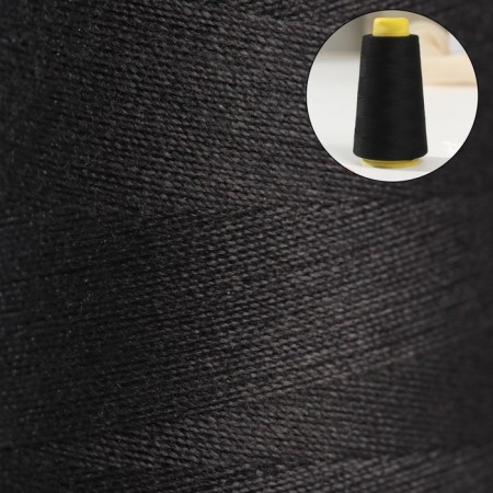 Threads 40/2, 3000 yard, black color-1