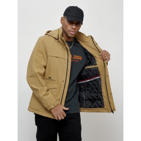 Sports male jacket, size 56, beige color-14