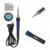 Rexant 12-0621 soldering iron, with temperature control and display, 65 watts, 220 V, 5 Pathers
