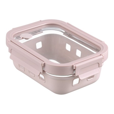 Container for baking, storage and carrying of products in the cover Smart Solutions, 640 ml, pink color