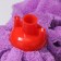 Nozzle for a mop belt shade "skirt", microfiber, 130 grams, color mix