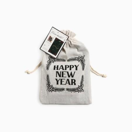 Set in the bag of Ethel Merry XMAS: a towel 40x70 cm, baking molds - 3 pcs.-6