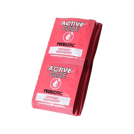 Moisturizing intimate gel Active Glide Prebiotic, 3 g, 20 pcs-4