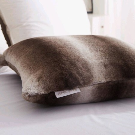Decorative pillowcase "fur 1", size 45x45 cm-1