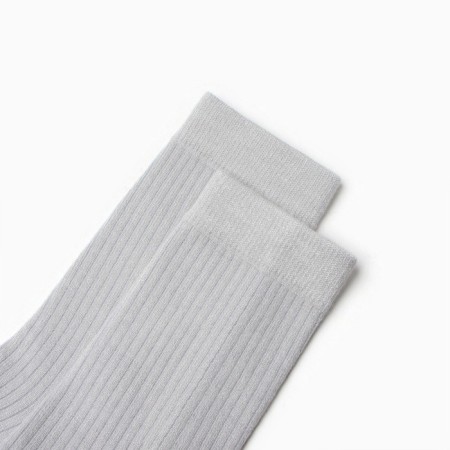 Women's socks long minku, col. light gray, rr 36-39-1
