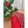 Kitchen towel Guten Morgen Hunting, size 45x60 cm, red color