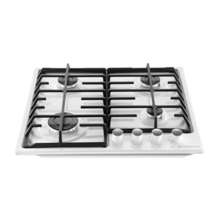 Hlect surface Maunfeld Eghe.64.6CW/G, gas, 4 burners, white-8