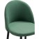 Metal amisore stool/velor, black/gray 48x53x95 cm