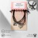 Bracelets "Demetrons" bees, black-brown color, l = 12.5 cm