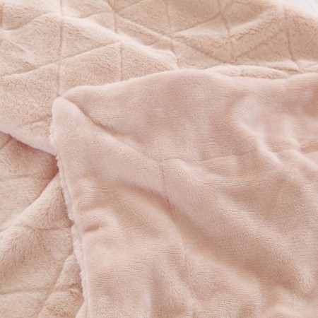 Eliza cover, size 160x220 cm, peach color-7