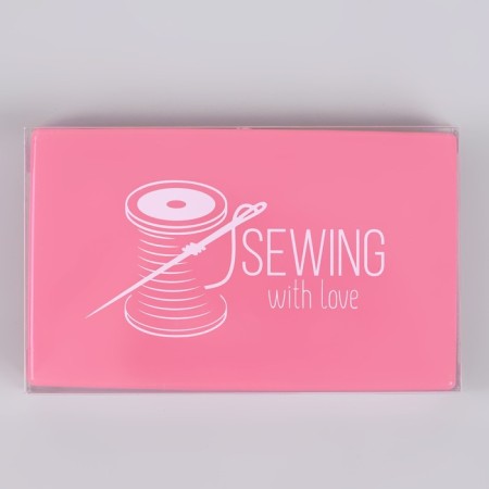 Magnetic needle, 11 × 6.5 cm, bright pink color-4