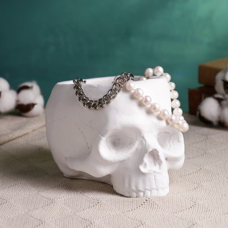 Skull stand "Skull" 14x20x12cm